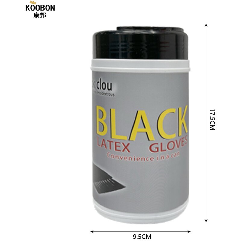 Hair Coloring Gloves Manufacturer - 50pcs Black Reusable Professional Washable