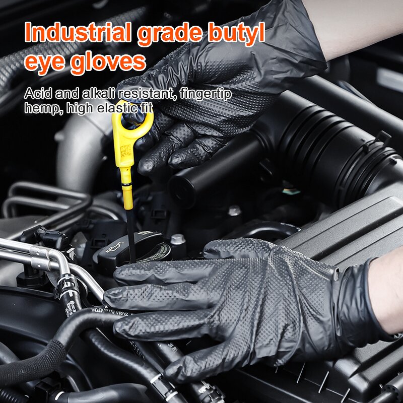 Nitrile Gloves Manufacturer - Heavy Duty Masonry Textured Automotive Mechanical