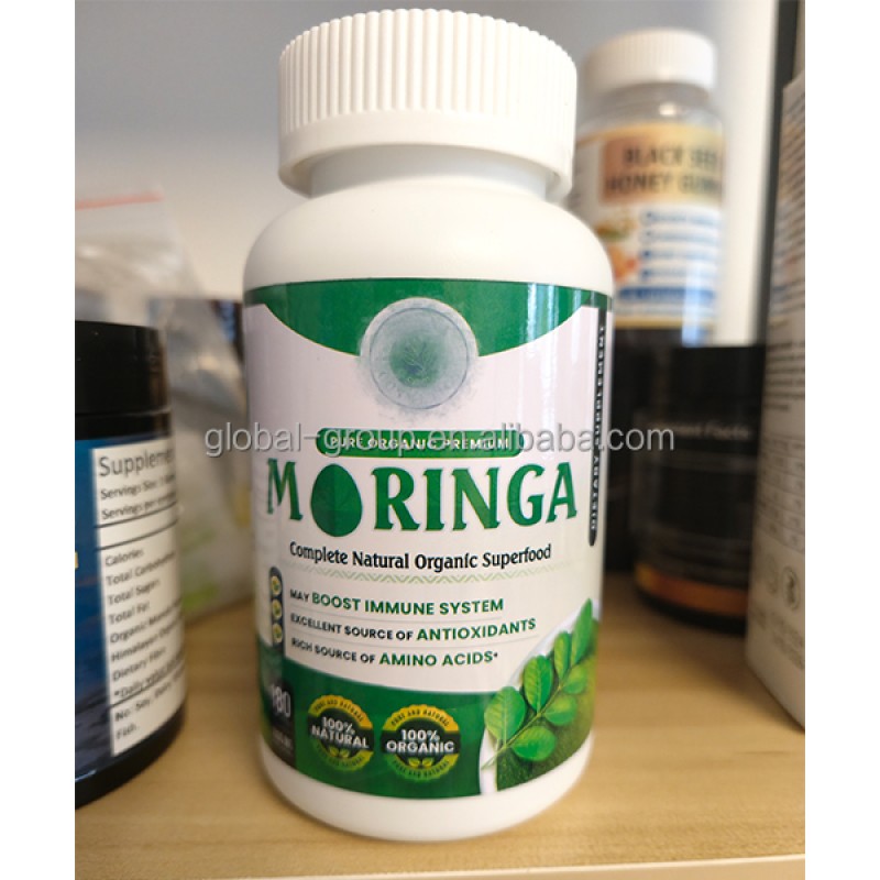 Moringa Capsules Manufacturer - OEM 1000mg Metabolism Support