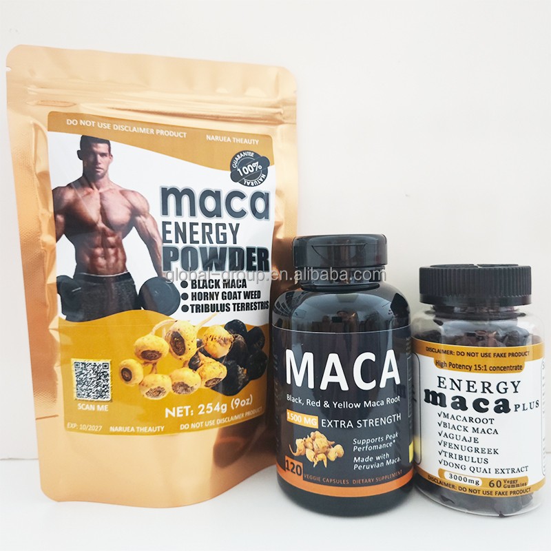 Black Maca Capsules Manufacturer - OEM Strong Man Power