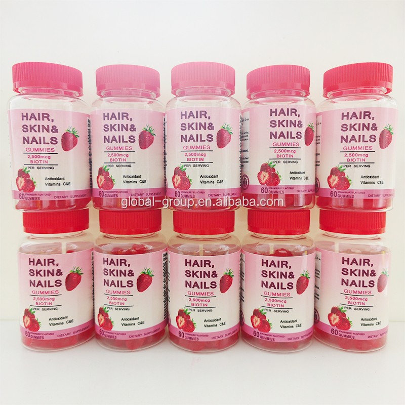 Collagen Gummies Factory - OEM Hair Skin Nails Formula