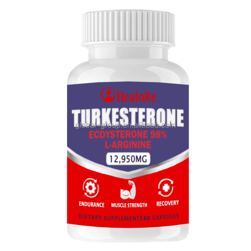 Turkesterone Capsules Factory - OEM Natural 500mg Extract