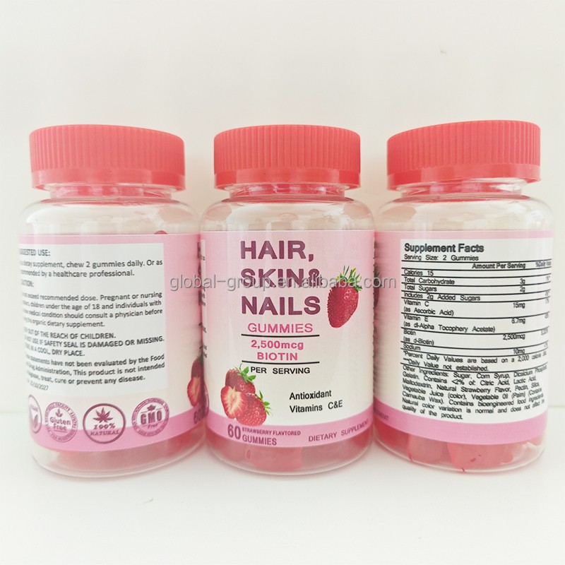 Collagen Gummies Factory - OEM Hair Skin Nails Formula