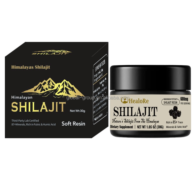 Shilajit Resin Manufacturer - OEM Pure Himalayan Supplement