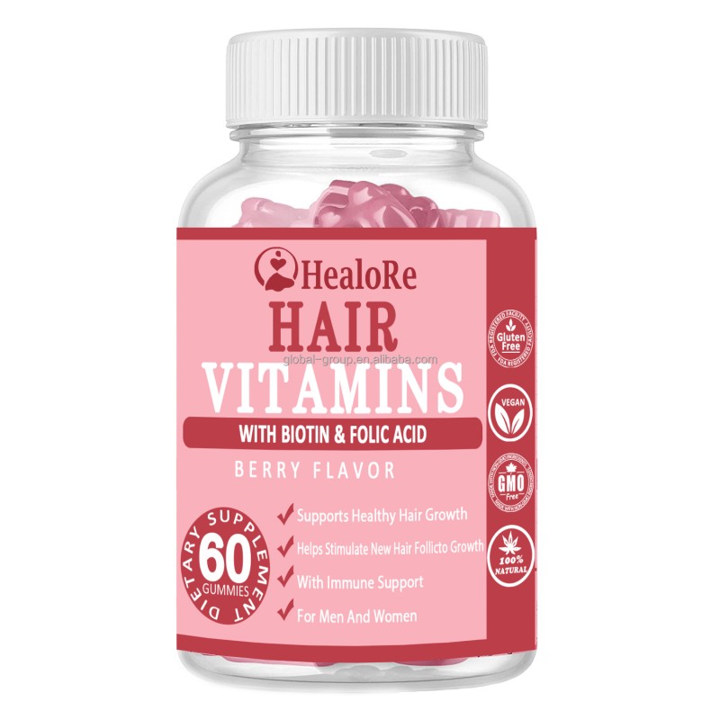 Hair Biotin Gummies Factory - OEM Faster Growth Supplement