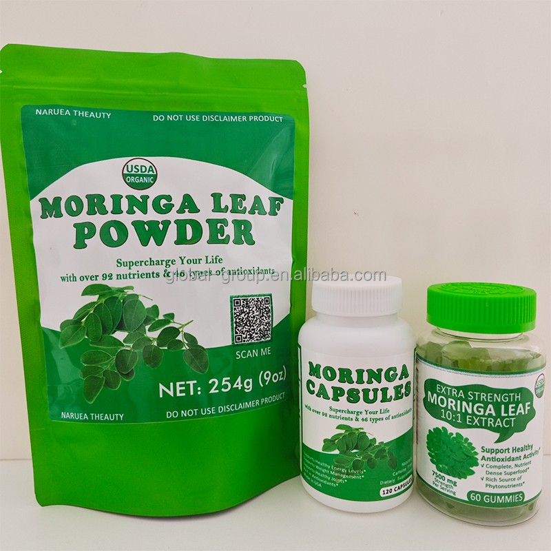 Moringa Capsules Manufacturer - OEM 1000mg Metabolism Support