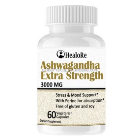 Ashwagandha Capsules Manufacturer - OEM Vegan Calm Supplement
