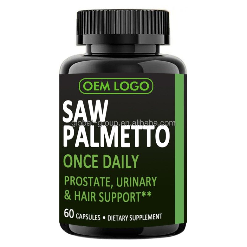 Saw Palmetto Capsules Factory - OEM Prostate Hair Growth