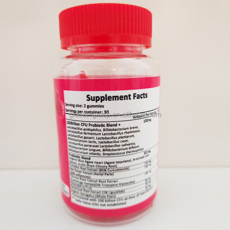 Probiotic Gummies Factory - OEM Sugar Free Women Health