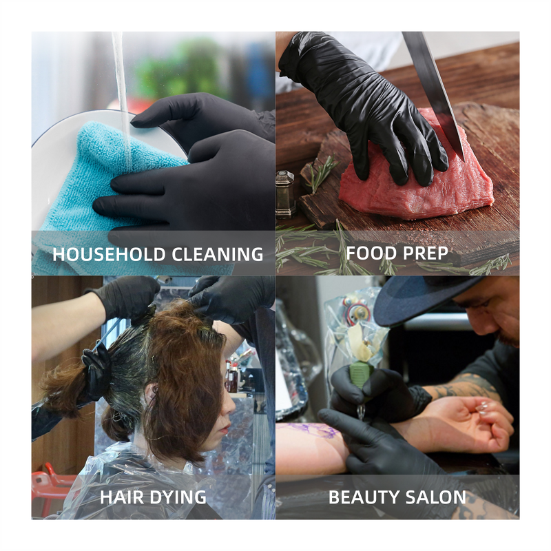 Disposable Nitrile Gloves Manufacturer - Powder Free Food Grade Safe Work Use Wholesale