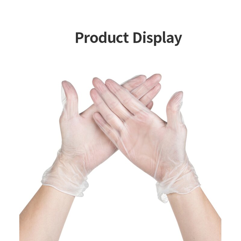 Disposable Gloves Manufacturer - Vinyl Douche Anti Coupure Toilet Cuisine Work Black Exfoliating
