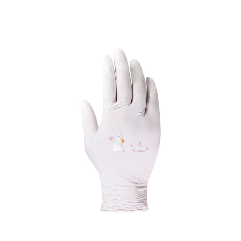 Custom Nitrile Gloves Manufacturer - ANBOSON Printing Logo Custom Disposable Nitrile Gloves