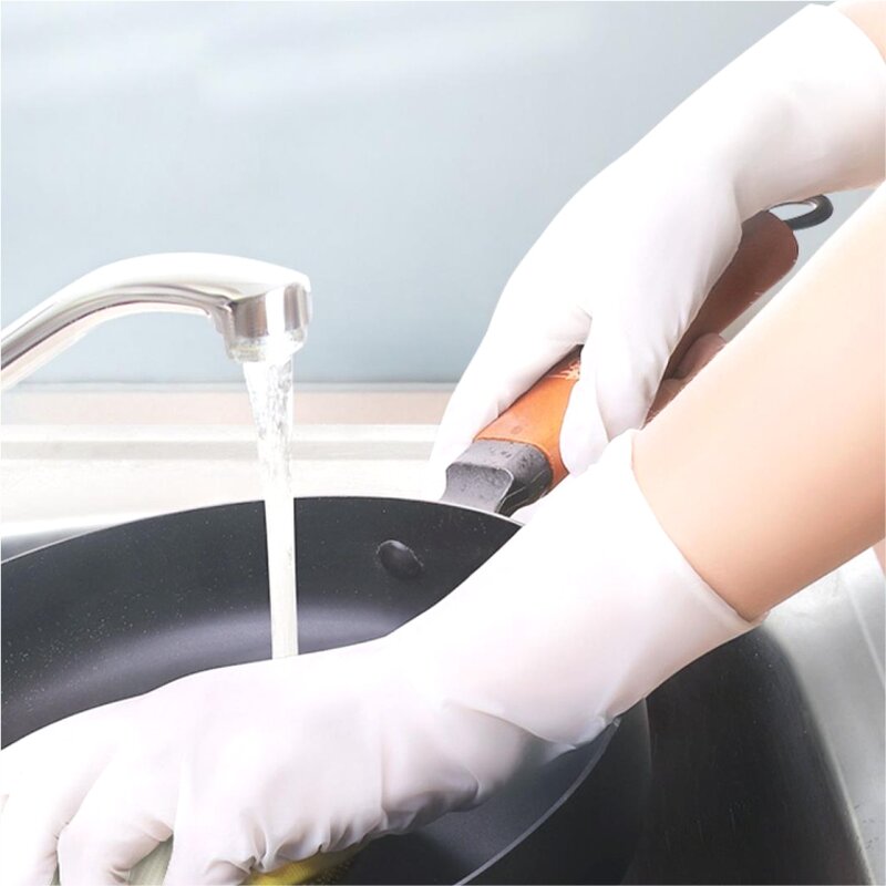 Disposable Nitrile Gloves Manufacturer - ANBOSON 12inch Long Waterproof Kitchen Dishwashing