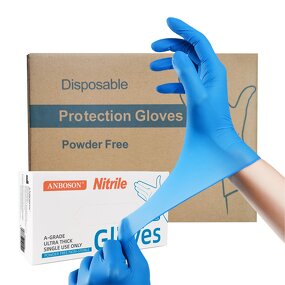 Disposable Nitrile Gloves Manufacturer - Manufacture Offer Black Powder Free Medic Microtouch