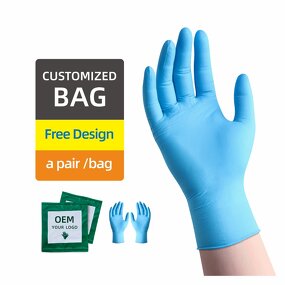 Disposable Gloves Manufacturer - Nitrile Mixed Vinyl Extra Strong Elasticity Examination China