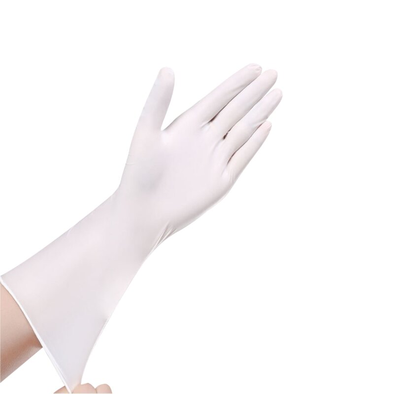 Disposable Nitrile Gloves Manufacturer - ANBOSON 12inch Long Sleeve Non-Slip Grip Washing