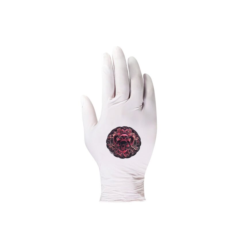 Custom Nitrile Gloves Manufacturer - ANBOSON Printing Logo Custom Disposable Nitrile Gloves