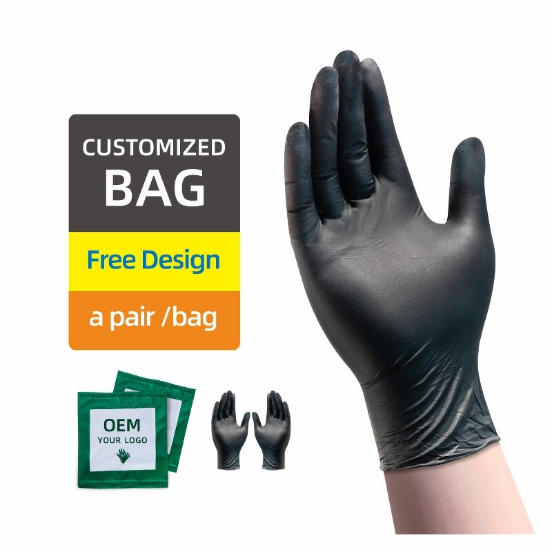 Disposable Nitrile Gloves Manufacturer - Tattoo Nitrile Gloves 100 Box Hospital Grade Nitrile