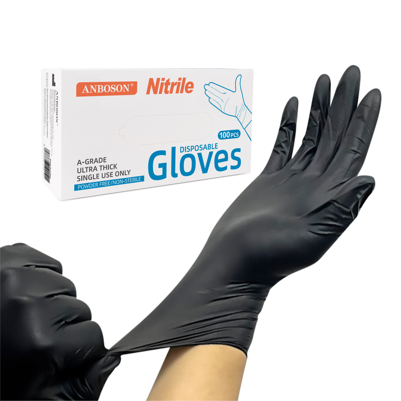 Disposable Nitrile Gloves Manufacturer - 100PCS 5Mil 9Inch XS for Kids Students Powder Free