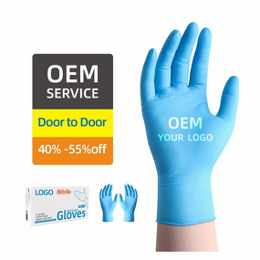 Disposable Nitrile Gloves Manufacturer - Waterproof Oil Resistant Kitchen Blue for Cleaning Food