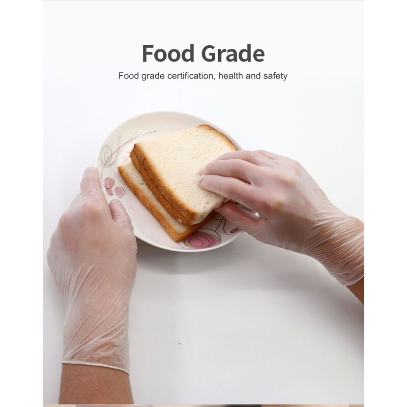 Disposable Vinyl Gloves Manufacturer - Luvax Vinyl Transparent Powder Free Latex Free 100pcs Box