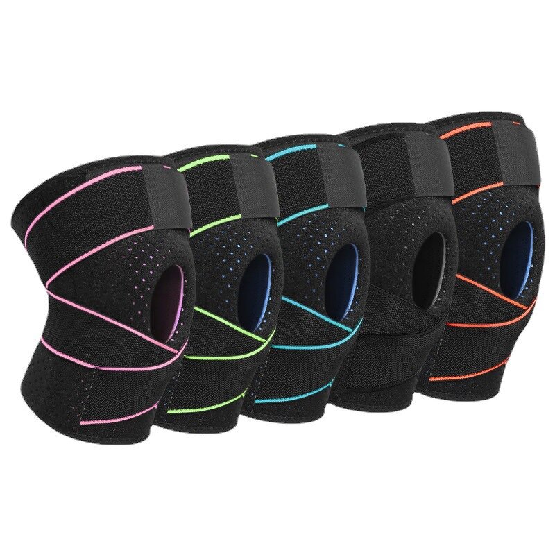 Knee Protective Pads Manufacturer - Oem Customized Strap Sports Pressurized Silicon