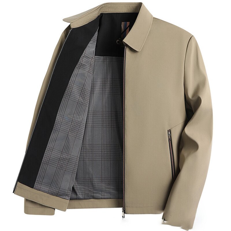 Men's Jacket Manufacturer - Oem Customized Design Middle Aged Men's Business Top