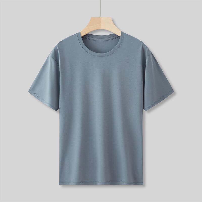 Men's T-shirt Factory - Oem Customized Design Round Neck Cotton Slim Biggest