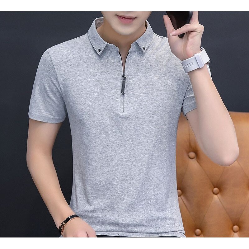Men's Polo Shirt Manufacturer - Oem Customized Trendy Half Sleeve T Shirt Summer