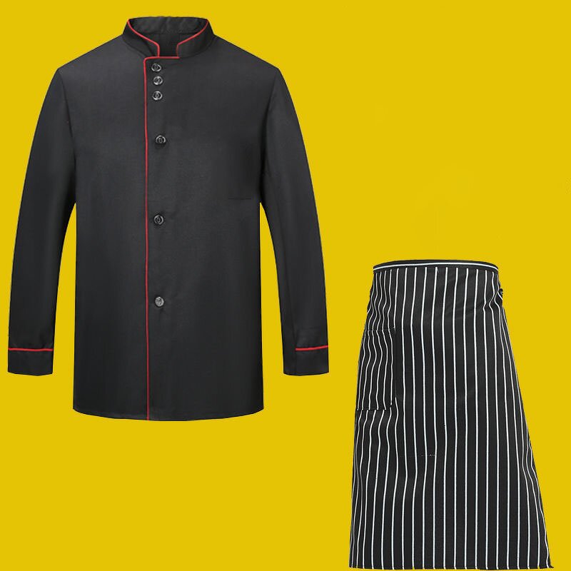 Chef Work Clothes Factory - OEM Custom Logo Embroidery Printed Design Men's Long