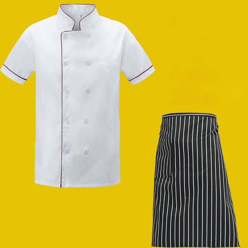 Chef Work Clothes Factory - OEM Custom Logo Embroidery Printed Design Men's Long