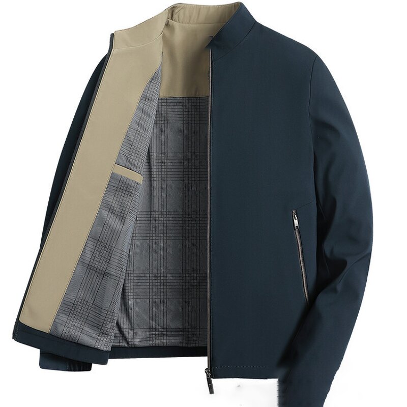 Men's Jacket Manufacturer - Oem Customized Design Middle Aged Men's Business Top