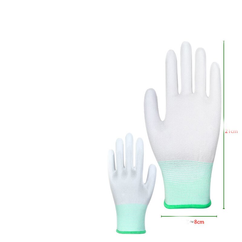 Nylon Gloves Manufacturer - Oem Customized Design Nylon Dust Free Anti Static