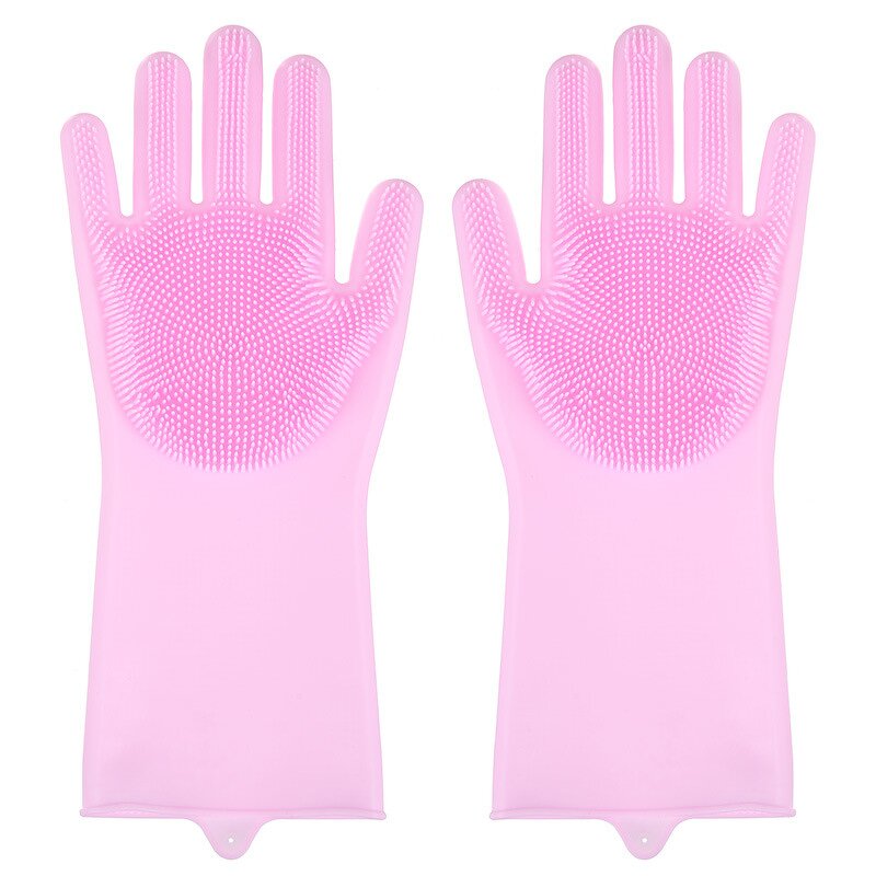 Silicone Gloves Manufacturer - Oem Customized logo Design Dishwashing Cleaning