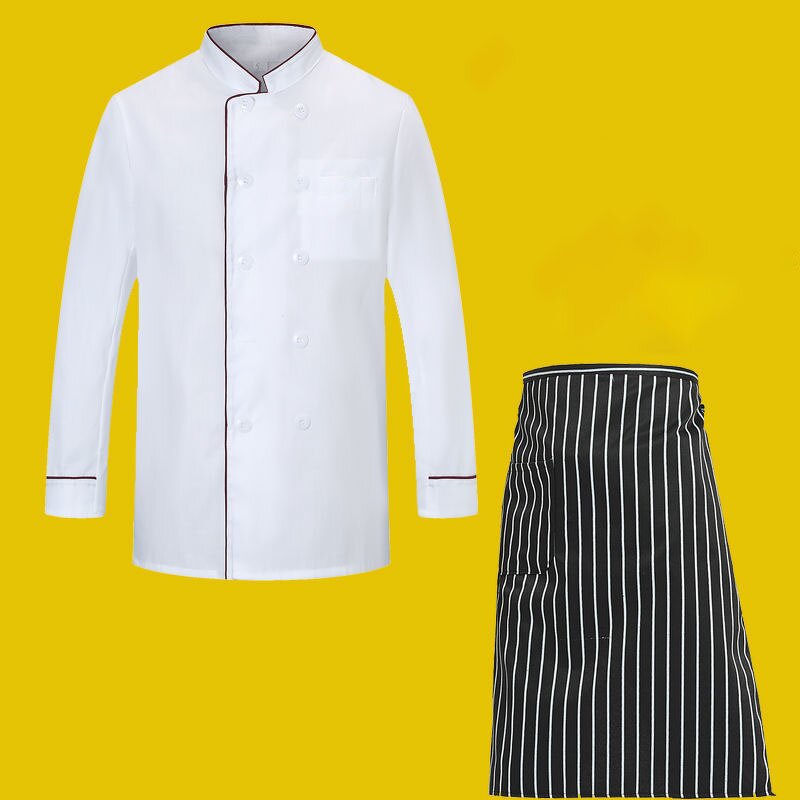 Chef Work Clothes Factory - OEM Custom Logo Embroidery Printed Design Men's Long