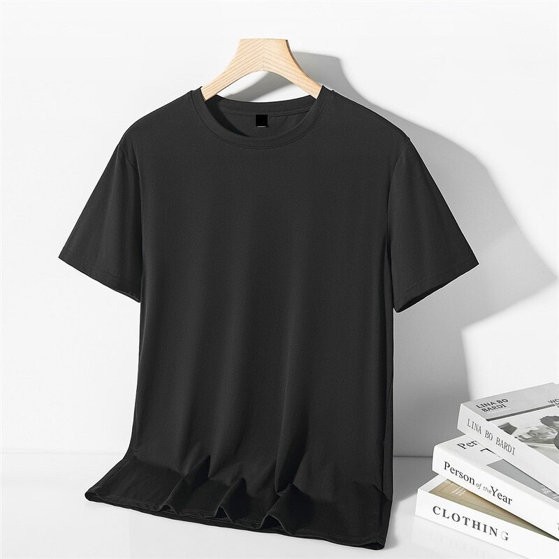 Men's T-shirt Factory - Oem Customized Cool and Silky Men's Ice Silk Short