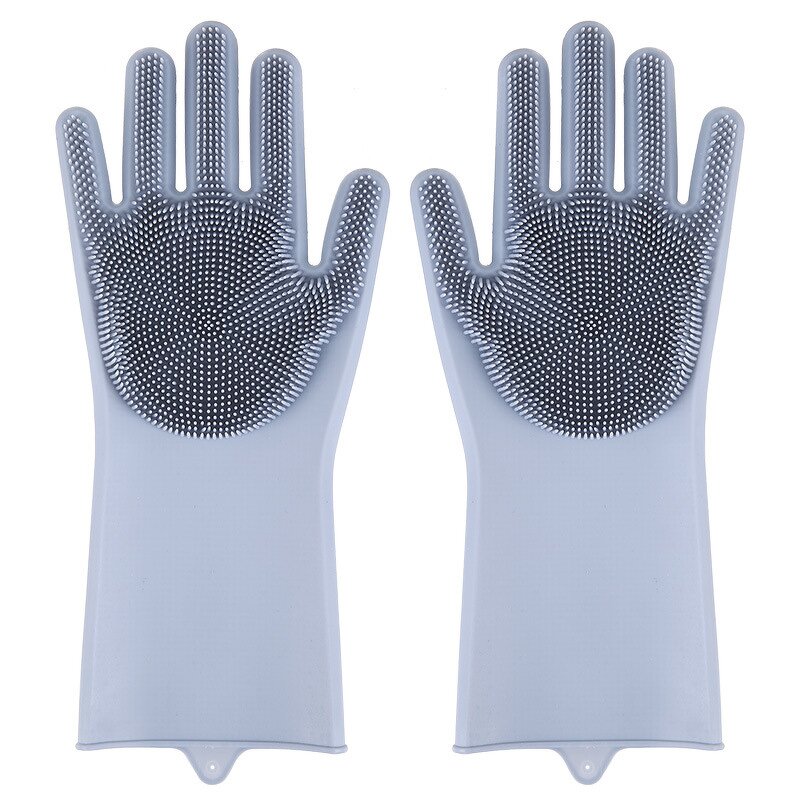 Silicone Gloves Manufacturer - Oem Customized logo Design Dishwashing Cleaning