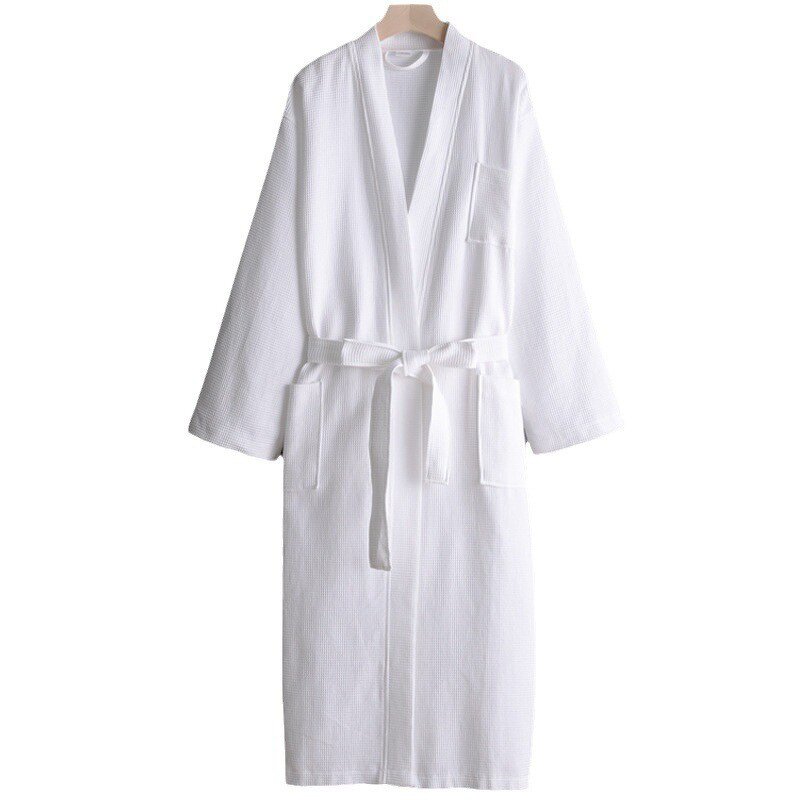 Waffle Bathrobe Manufacturer - Oem Customized Logo Pure Cotton Waffle Hotel Towel