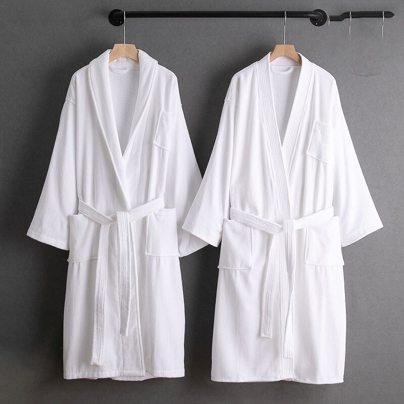Waffle Bathrobe Manufacturer - Oem Customized Logo Pure Cotton Waffle Hotel Towel