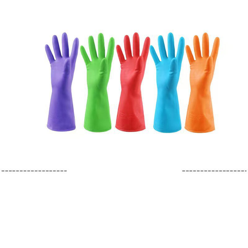 Kitchen Gloves Factory - Oem Customized logo Design Female Dishwashing Waterproof
