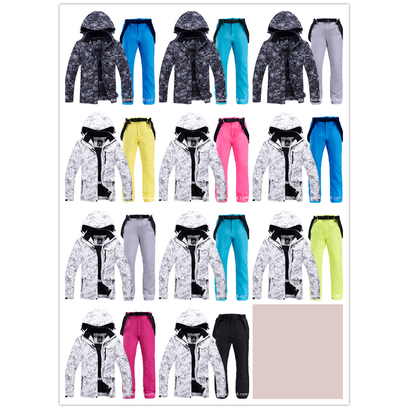 Ski Suits Factory - High Quality Outdoor Thick Warm Winter Cold Women Men
