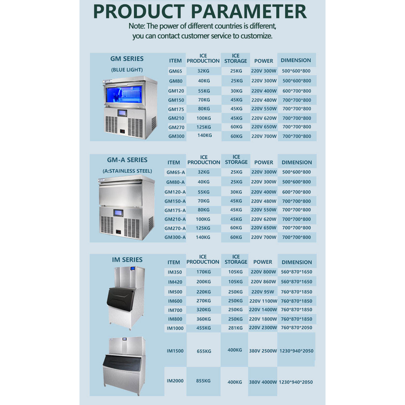 Ice Cube Machine Manufacturer - Efficient Air 600-800Kg/24H Commercial