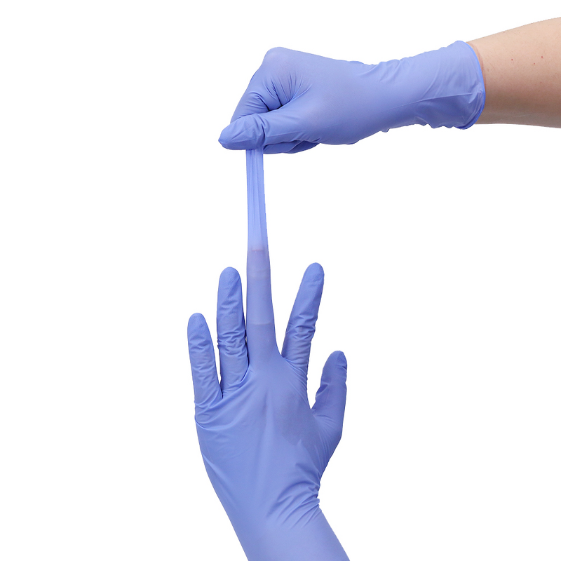 Nitrile Gloves Manufacturer - Purple Powder-free Beauty Salon Food Grade