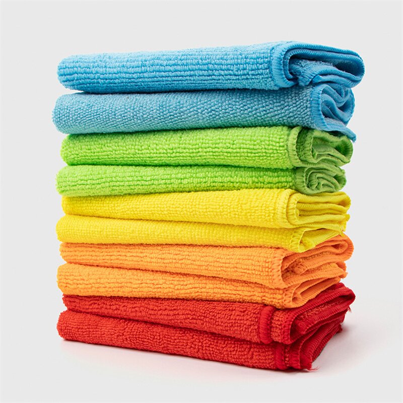 Microfiber Towel Factory - 11.8'' Wholesale Reusable Soft Streak-Free Absorbent