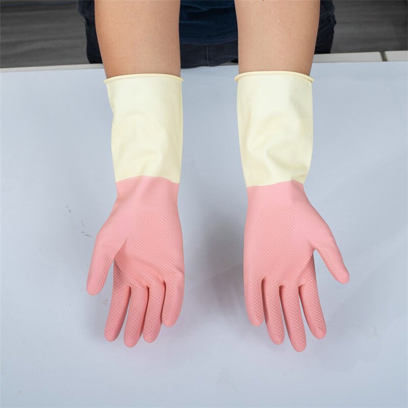 Rubber Glove Factory - Waterproof Household Dish Washing Cleaning Restaurant Pet
