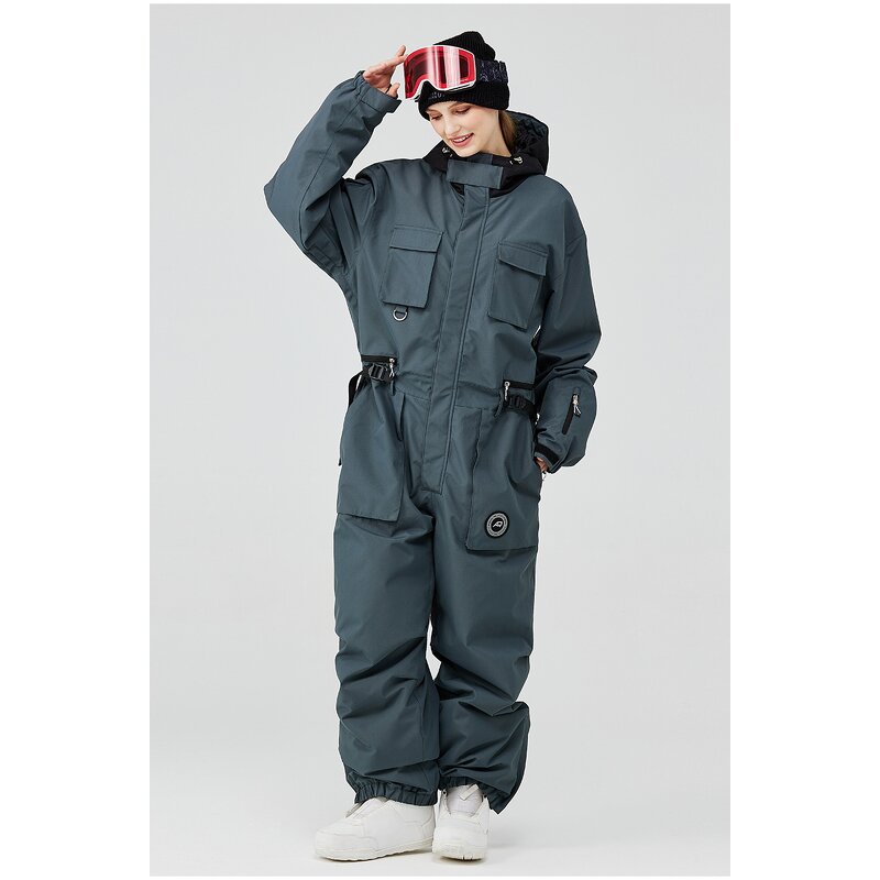 Ski Jumpsuit Manufacturer - High Quality Unisex Loose Winter Outdoor Windproof