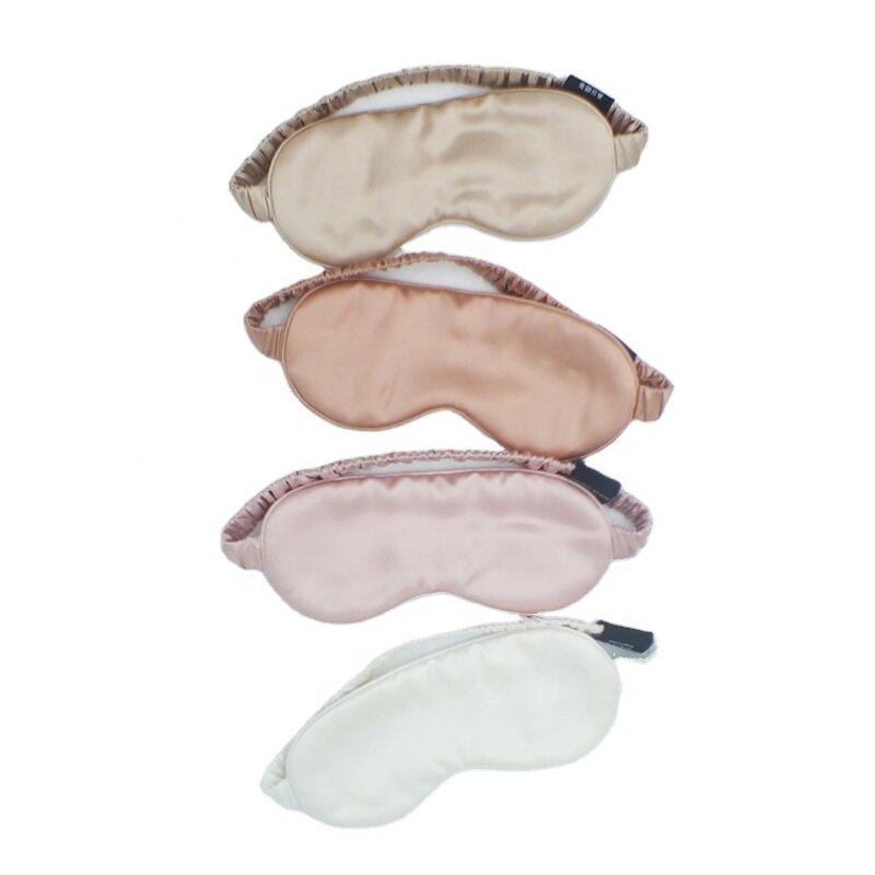 Sleeping Mask Manufacturer - 100% Mulberry Natural Silk 22 Momme Custom Elastic