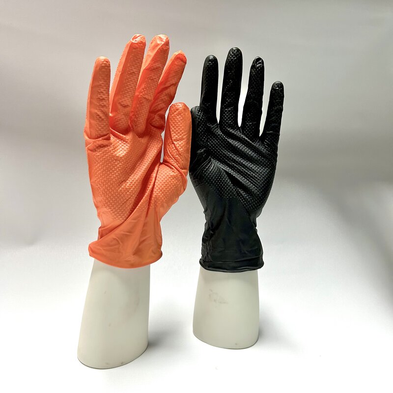 Nitrile Gloves Factory - Best Seller 10/11MIL Strong Durable Car Repair Heavy