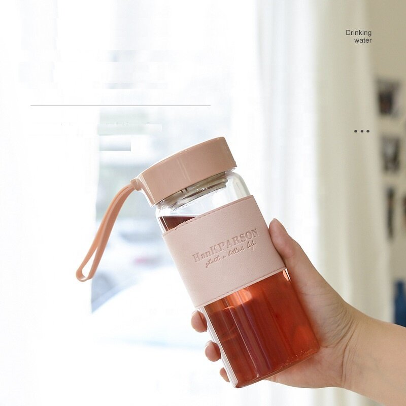 Glass Bottle Factory - Coffee Portable Heat-resistant Drinking Water Bottle With