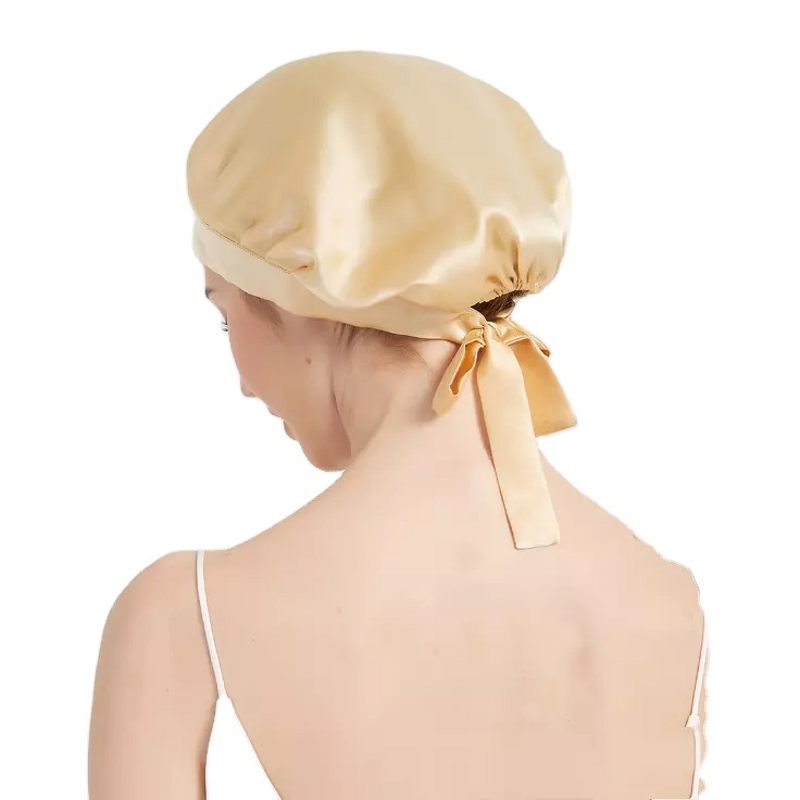 Sleep Cap Manufacturer - Wholesale High Quality 16 Momme Custom Logo 100% Silk